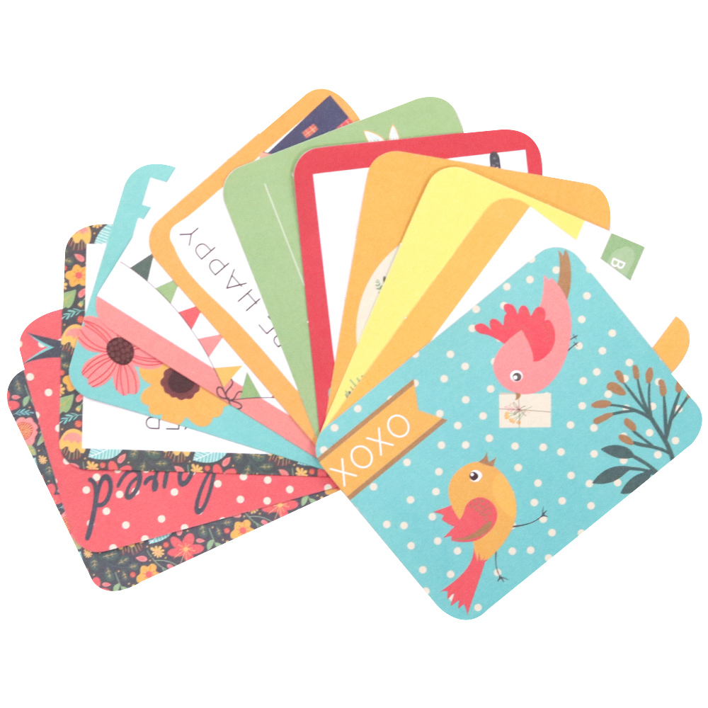 Embellishments For Scrapbooking - Креативные карточки для дневника Creative Path,