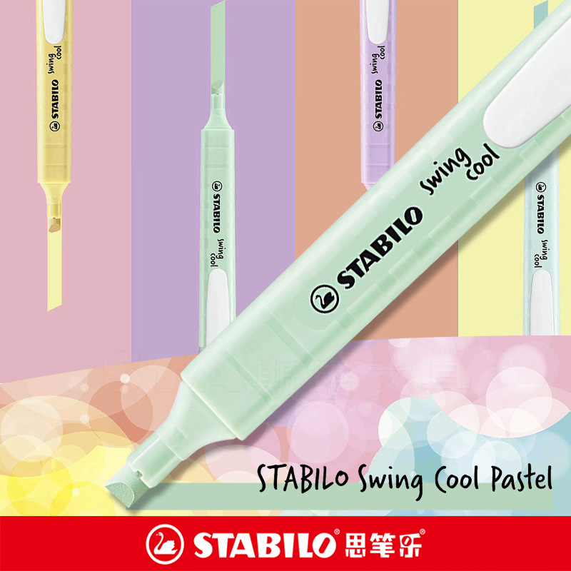 Stabilo Marker Boss - 6 шт., маркеры для подсветки, 275