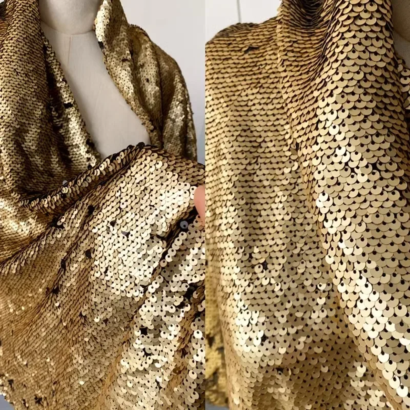 Crystal Mesh Fabric - Сетчатая ткань с блестками, матовая эластичная
