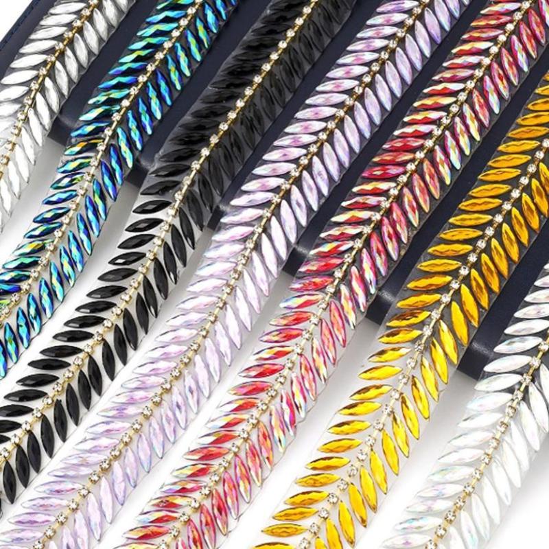 Лента с термоклеевыми стразами – обзор и цена Lace Ribbon Trim