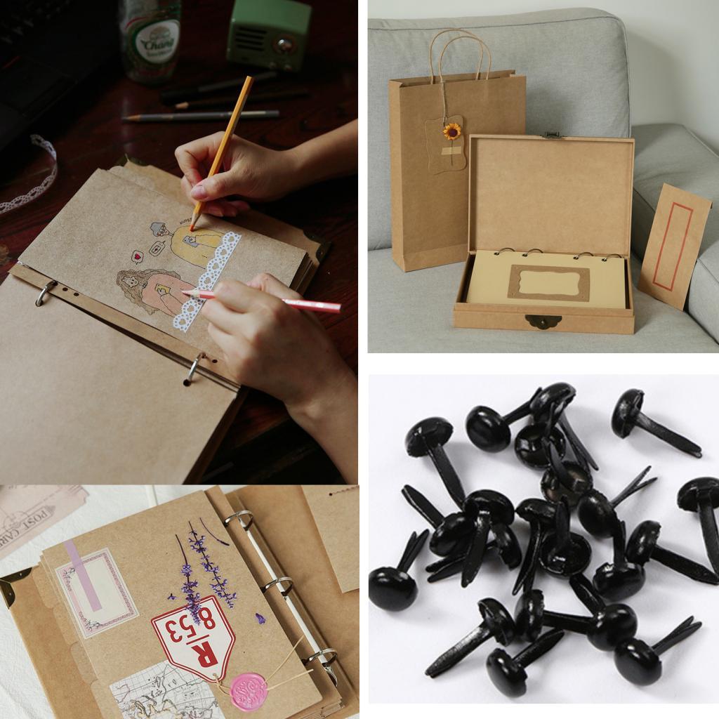 Металлические мини-гвоздики се – обзор и цена Embellishments For Scrapbooking