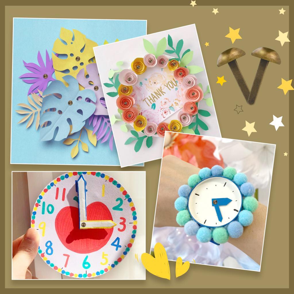 Металлические мини-гвоздики се – обзор и цена Embellishments For Scrapbooking