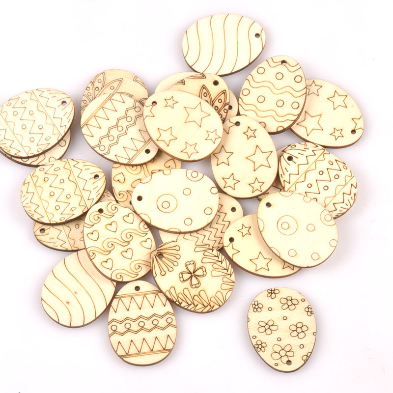 25 шт., деревянные подвески в  – обзор и цена Embellishments For Scrapbooking