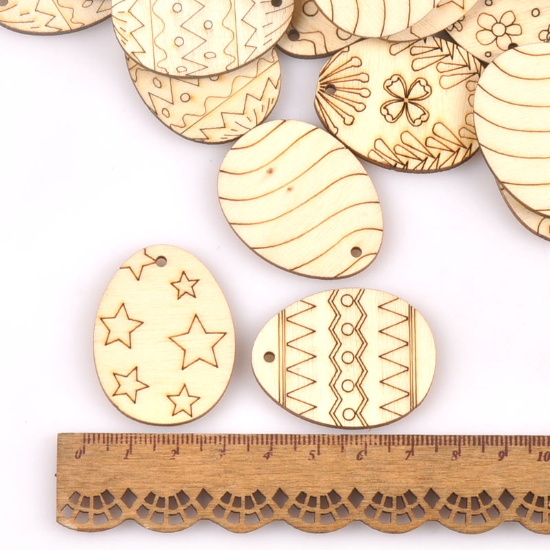25 шт., деревянные подвески в  – обзор и цена Embellishments For Scrapbooking
