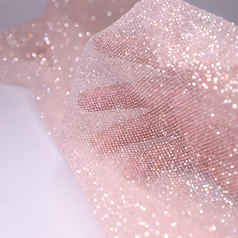 100/300/500 см x 150 см блестя – обзор и цена Crystal Mesh Fabric