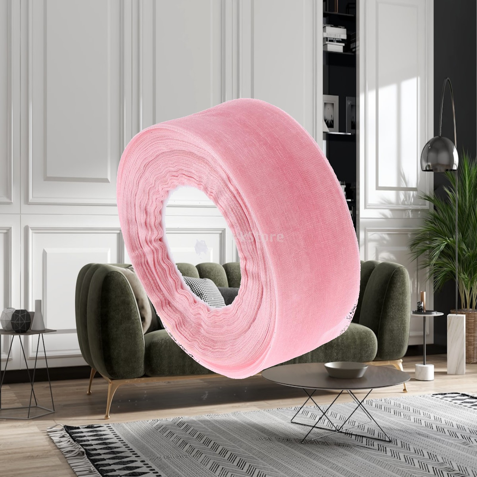 Прозрачная органзовая лента с  – обзор и цена Organza Ribbon Spool